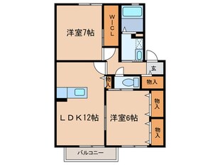 ベルツリ－の物件間取画像